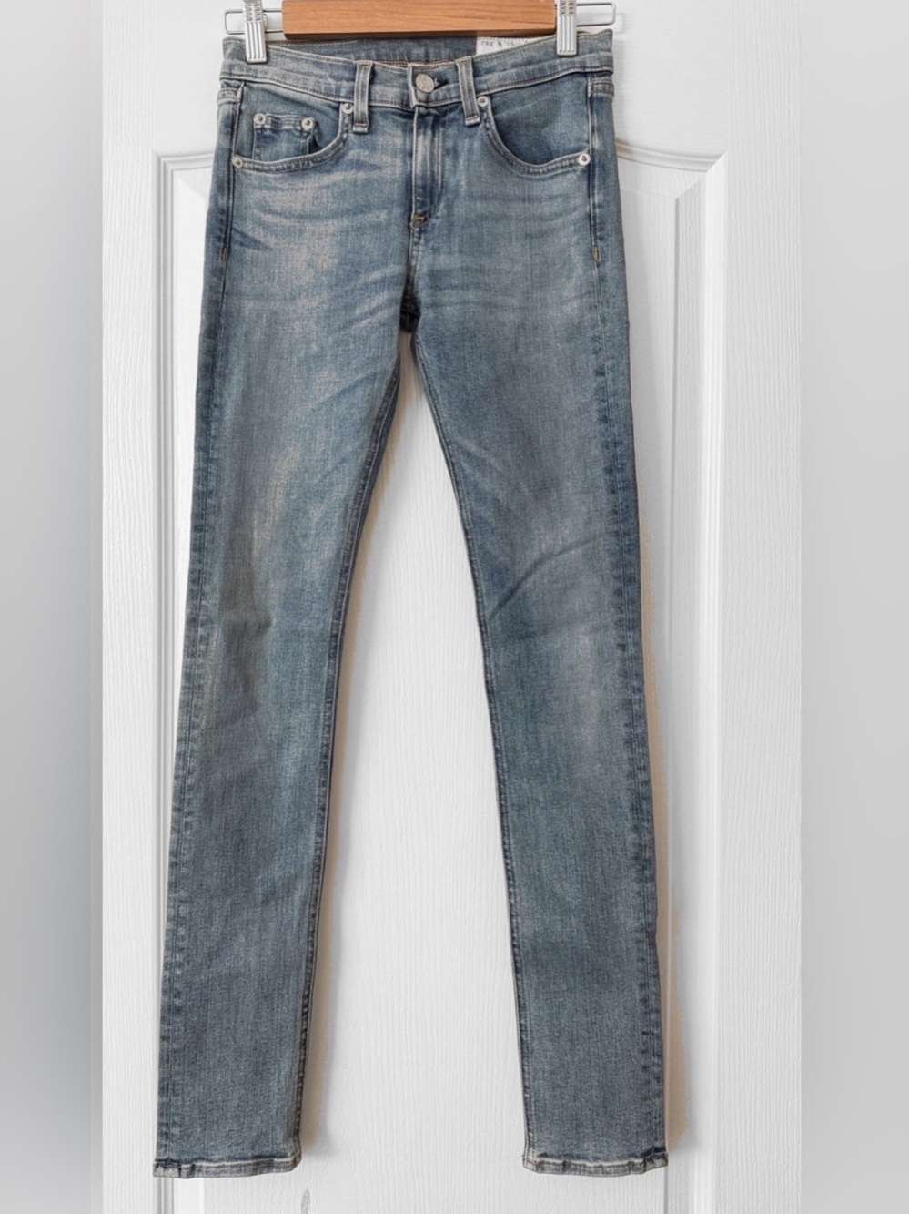 rag & bone Women's Light Wash Skinny Jeans Size 26 NWT